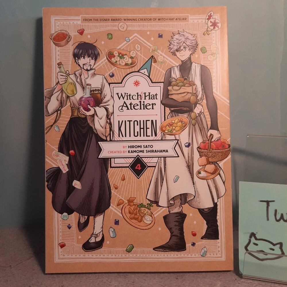 📚 Witch Hat Atellier Kitchen Vol. 4 Official English Manga Kodansha